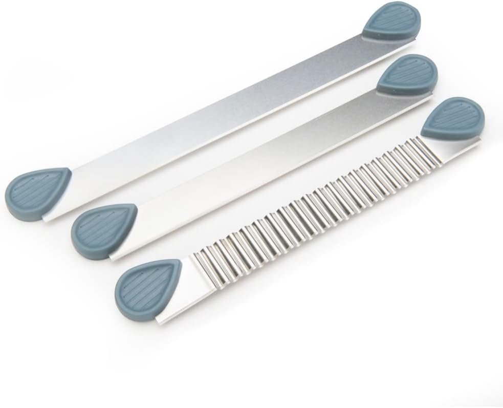 Sculpey Tools Clay Blades, 3 blades included - flexible, wavy and rigid blade, polymer oven-bake clay tool, great for all skill levels and craft projects