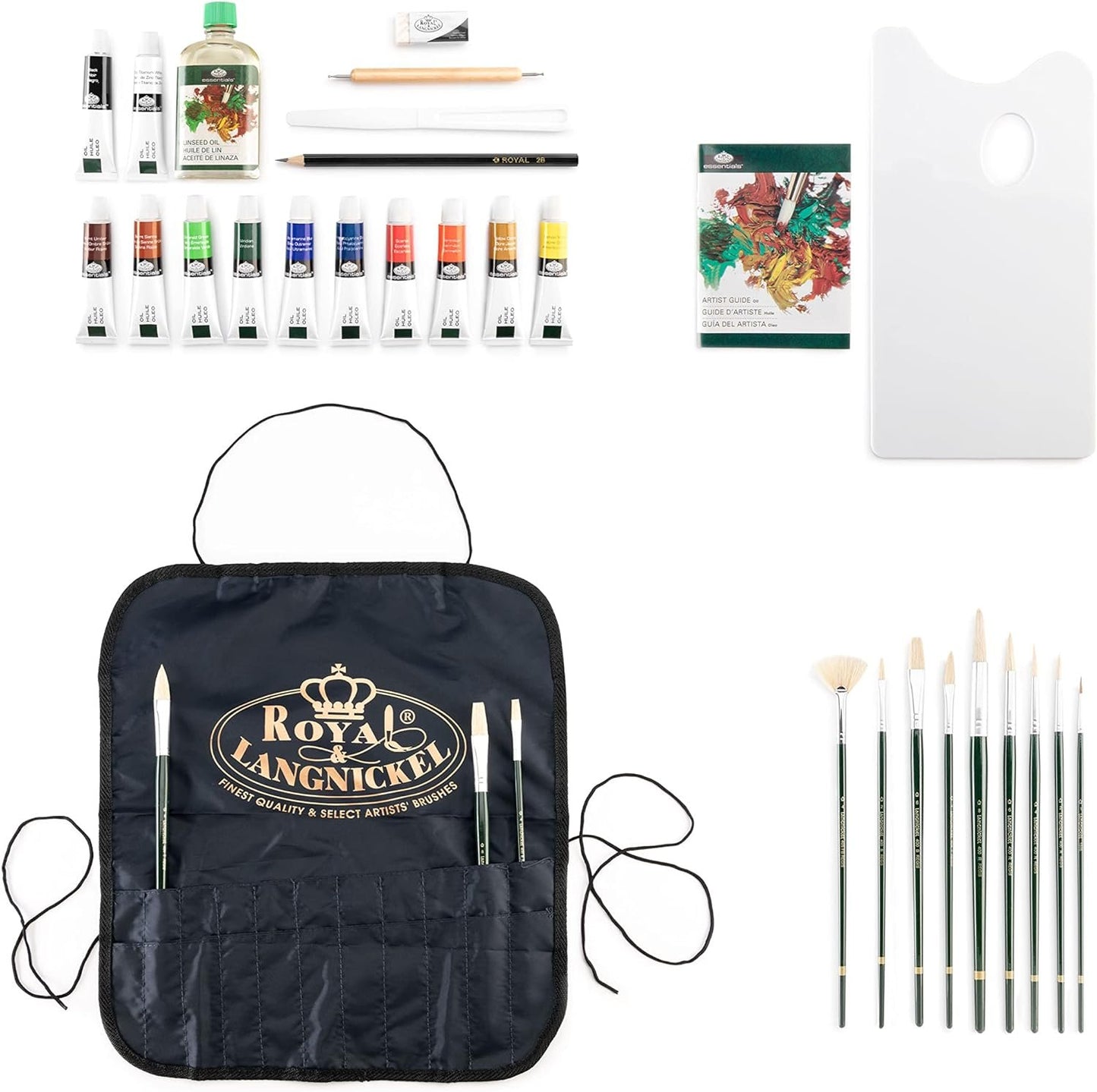 Royal & Langnickel RSET-OIL2000 Regis Oil Color Painting Box Set