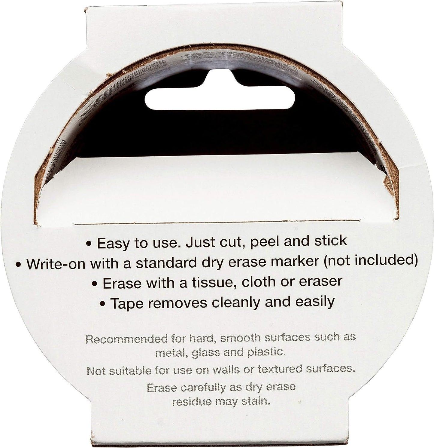 Scotch Dry Erase Tape, 1.88" x 5 Yards, 1 Roll, White (1905R-DE-WHT)