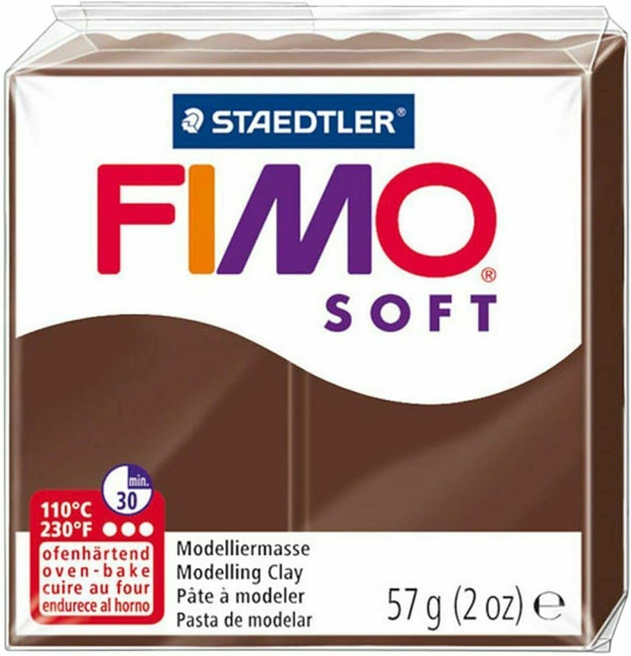 FIMO Soft & Effect Polymer Oven Modelling Clay - 57g - Set of 8 - The Strawberry Cheesecake Collection