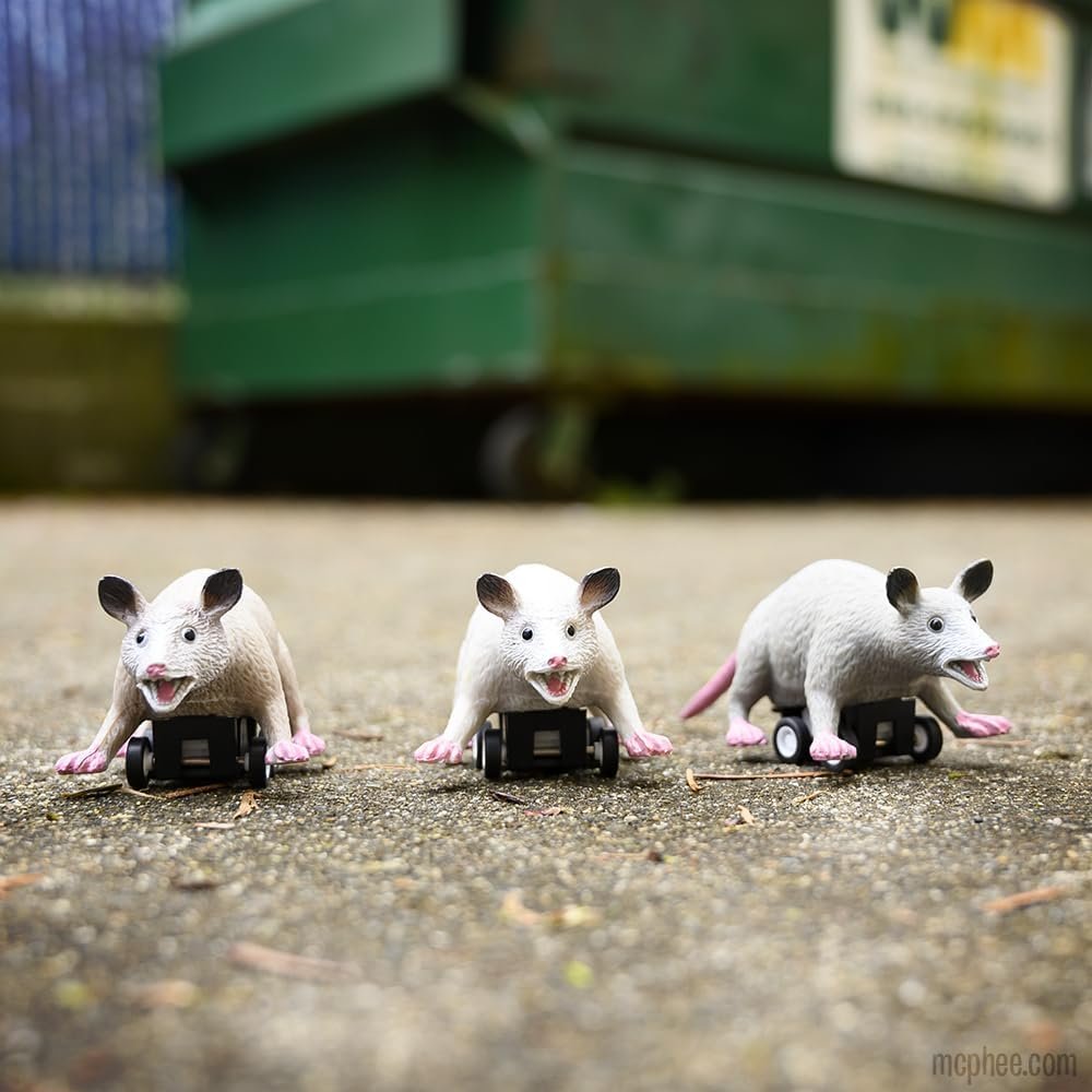 Accoutrements Racing Possums 3 Piece Set