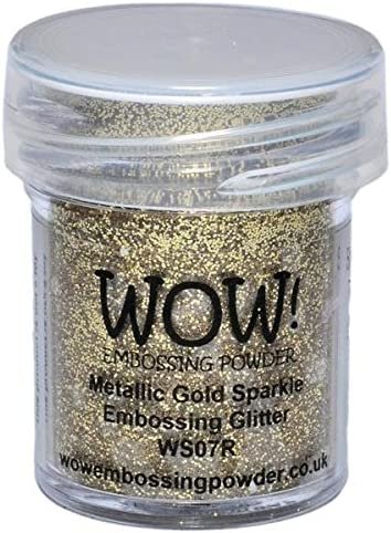 Wow Embossing Powder 15ml, Metallic Gold Sparkle