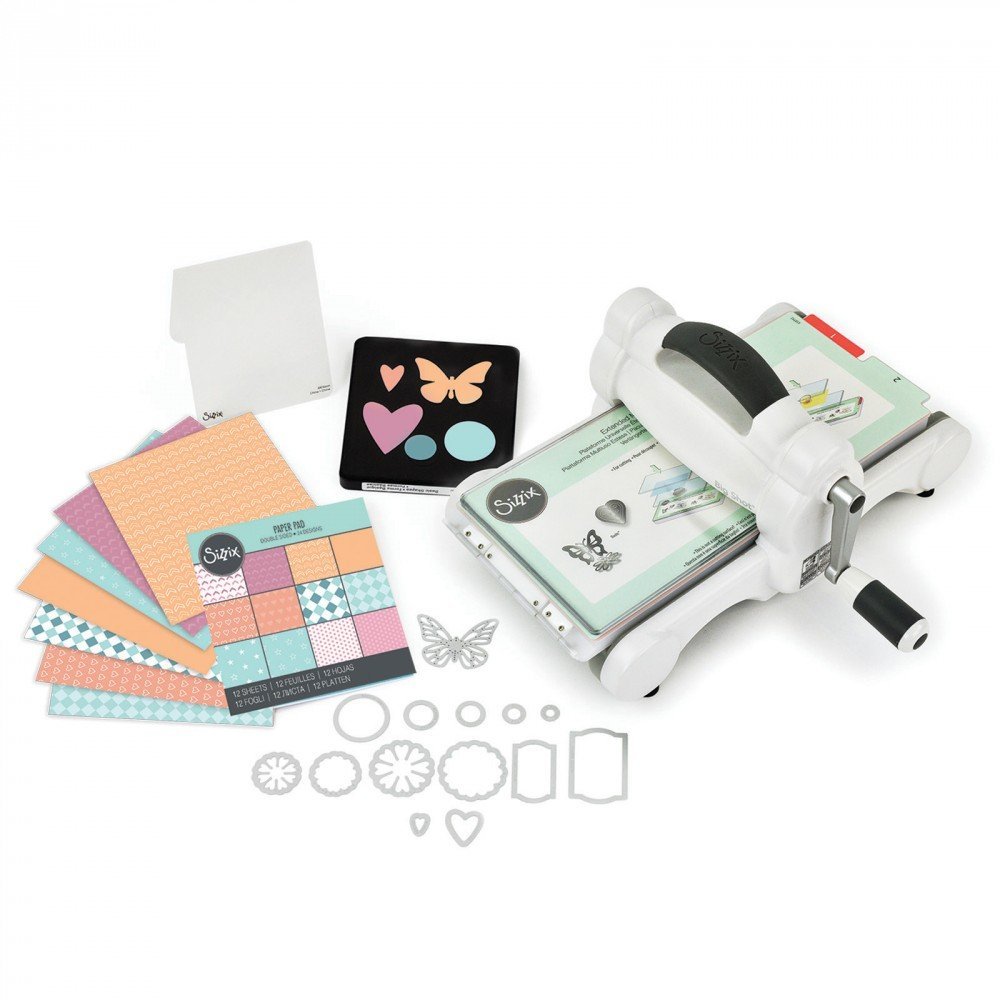 Sizzix Big Shot Foldaway Compact Foldable Manual Die Cutting & Embossing Machine for Arts & Crafts, Scrapbooking & Cardmaking, 6” Opening