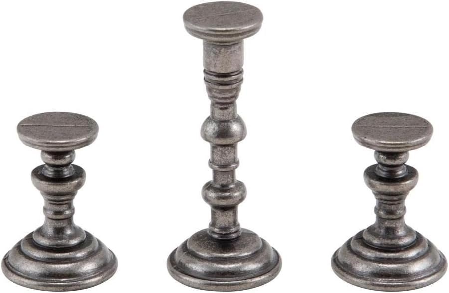 Tim Holtz Idea-Ology Halloween 2022 Drippy Candles and 2 3 Packs of Candle Stands, Bundle of 3 Packages, Mixed