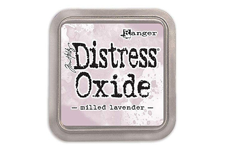 Ranger Water-Reactive Dye Ink Tim Holtz Distress Oxide Pad Milled Lavender