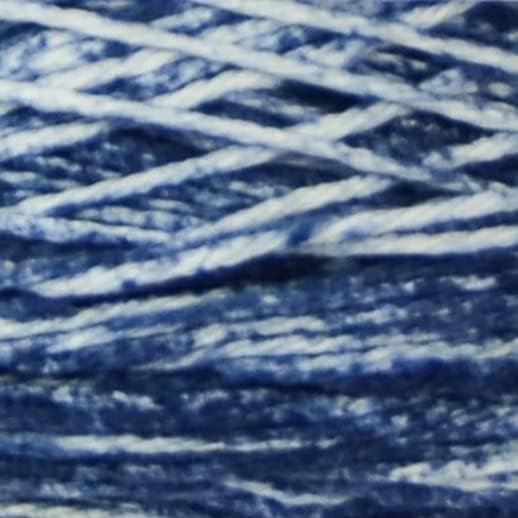 Premier Yarns Home Cotton Cone Yarn, Ideal Knitting and Crochet Supplies, Made of Recycled Cotton and Polyester, Denim Splash, 700 Yards