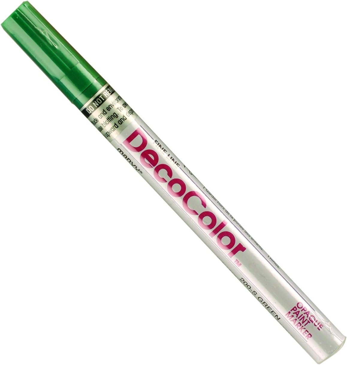 UCHIDA 200-C-4 Marvy Deco Color Fine Point Paint Marker, Green