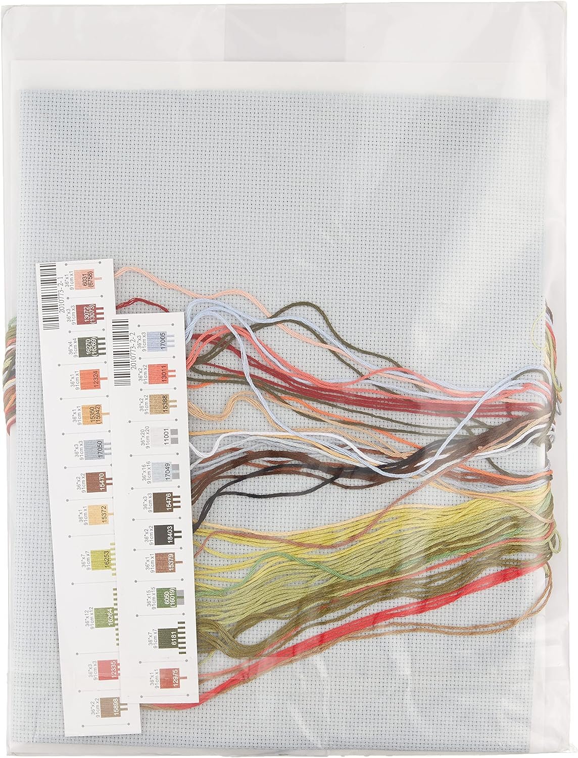 Dimensions 'Winter Cardinals' Counted Cross Stitch Kit, 16 Count Dove Grey Aida, 15" x 9"
