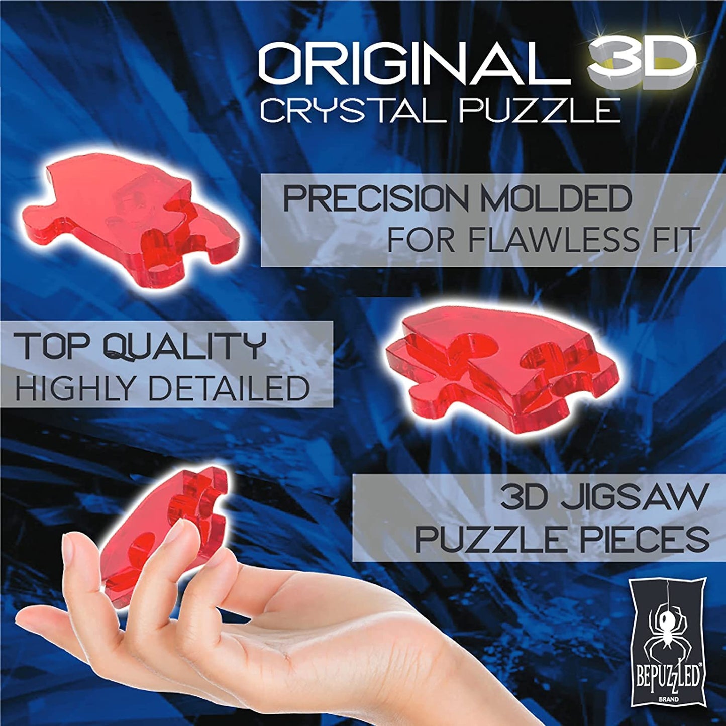 BePuzzled | Peanuts Snoopy House Original 3D Crystal Puzzle, Ages 12 and Up