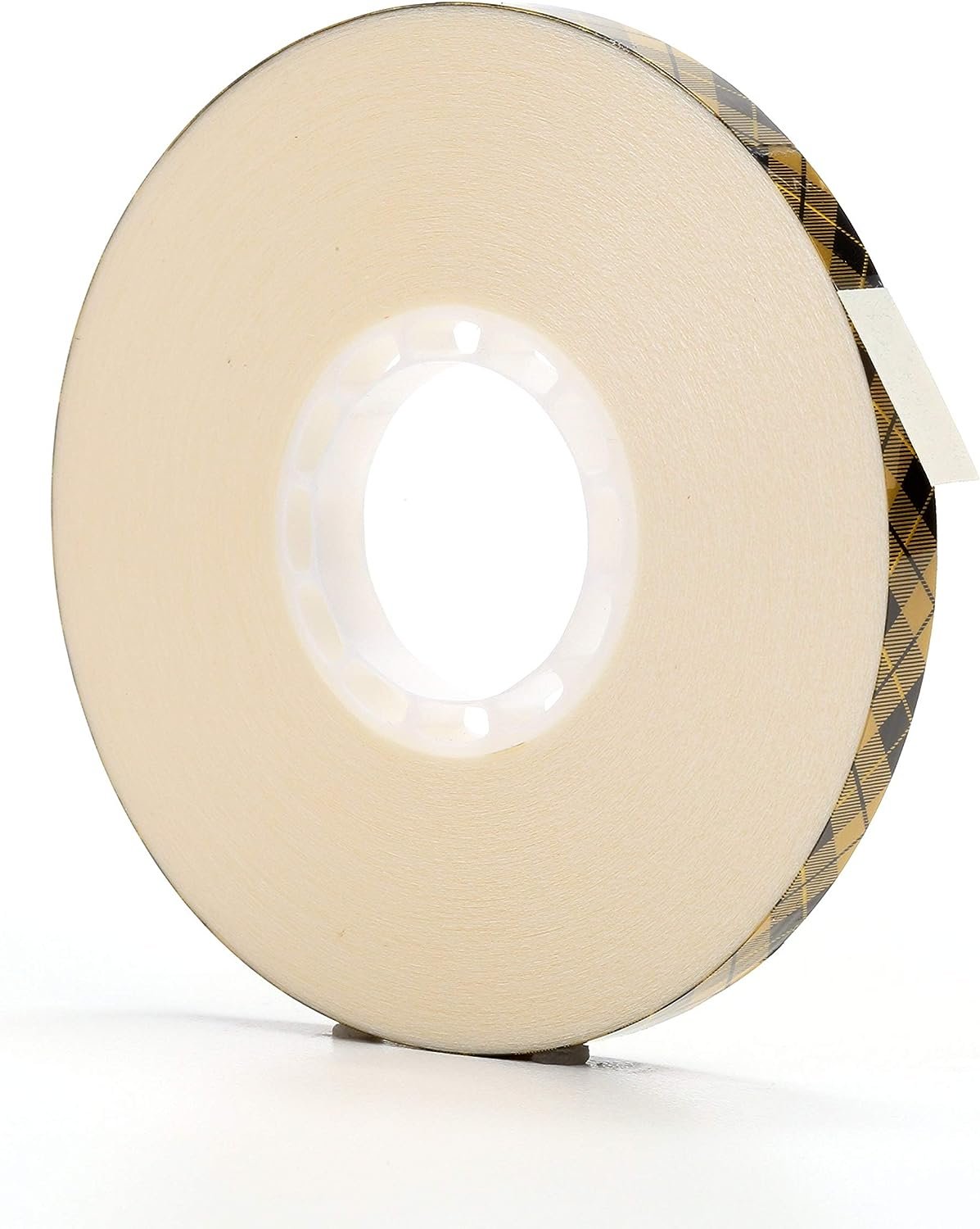3M Scotch 908 ATG Gold Tape (Acid Neutral): 1/4 in. x 36 yds. (Clear Adhesive on Tan Liner)