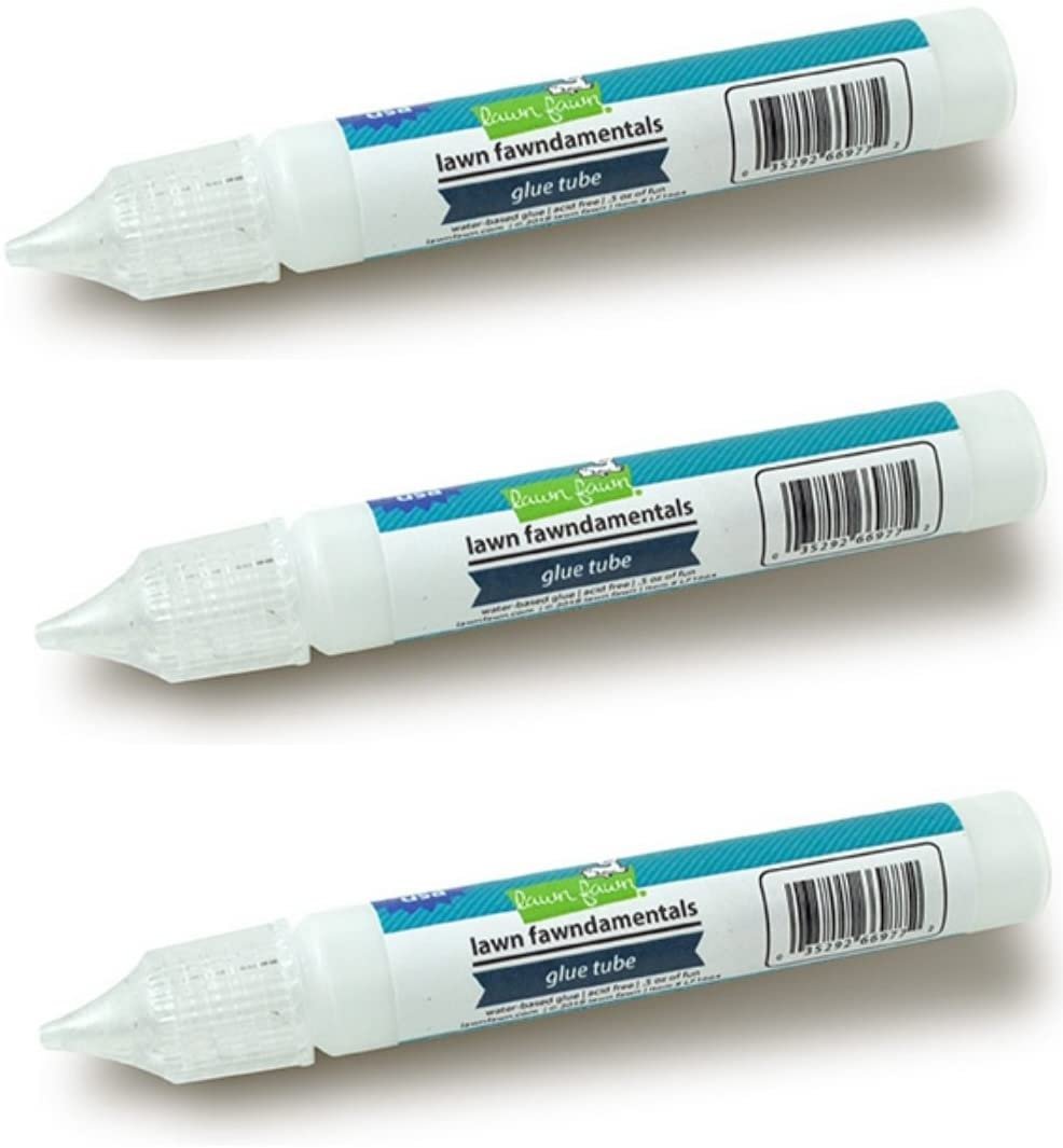Lawn Fawn LF1664 Glue Tube (Pack of 3)