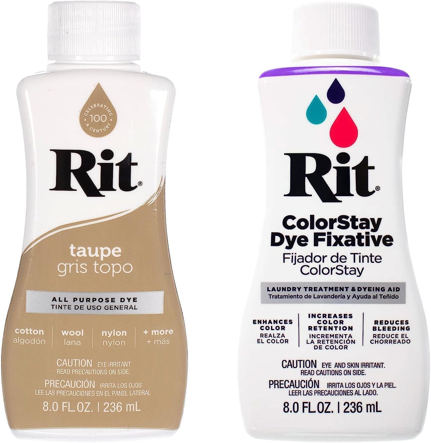 RIT Dye Wide Selection of Colors with Color Fixative