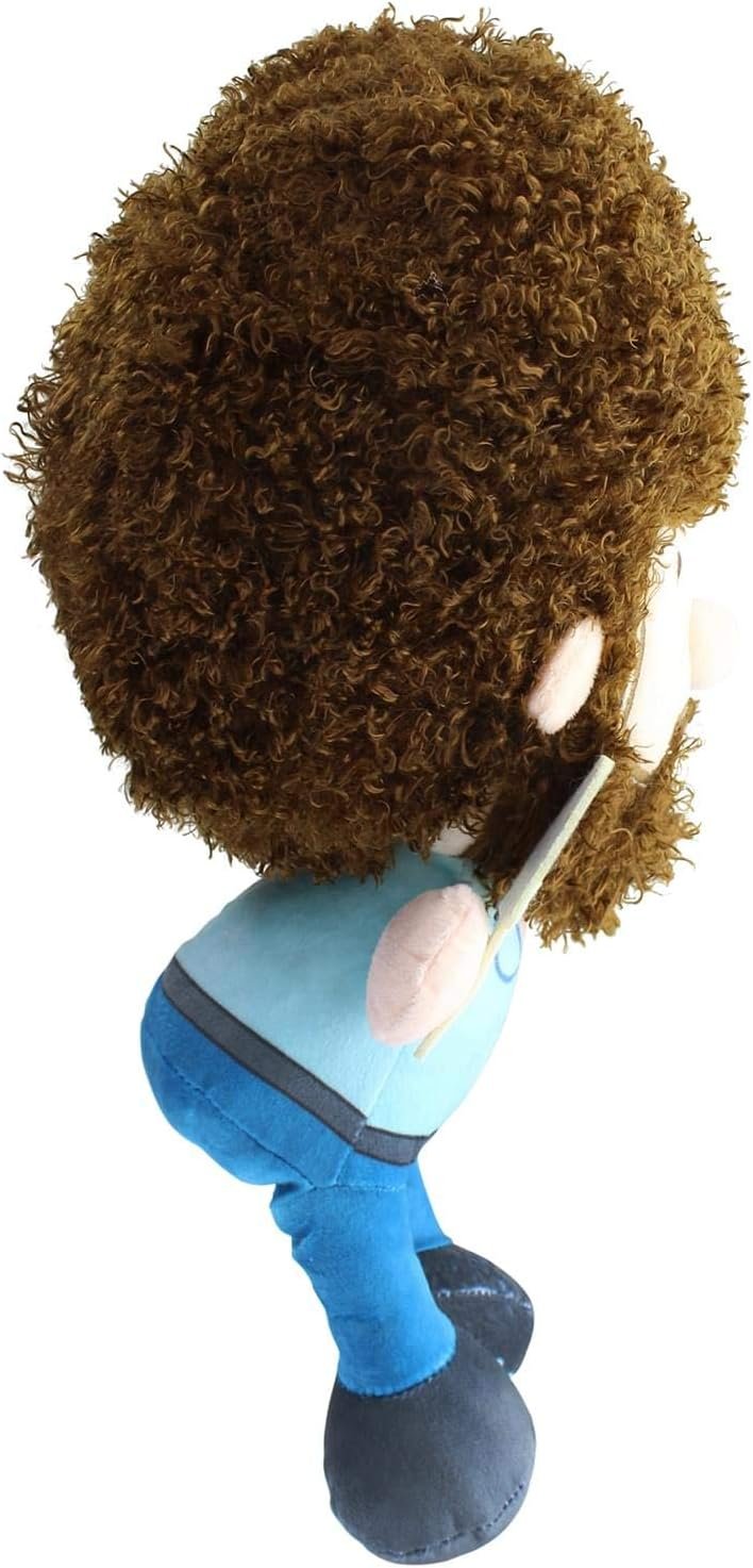 Fiesta Toys Bob Ross 10 inch Plush Toy, Brown (C20043)