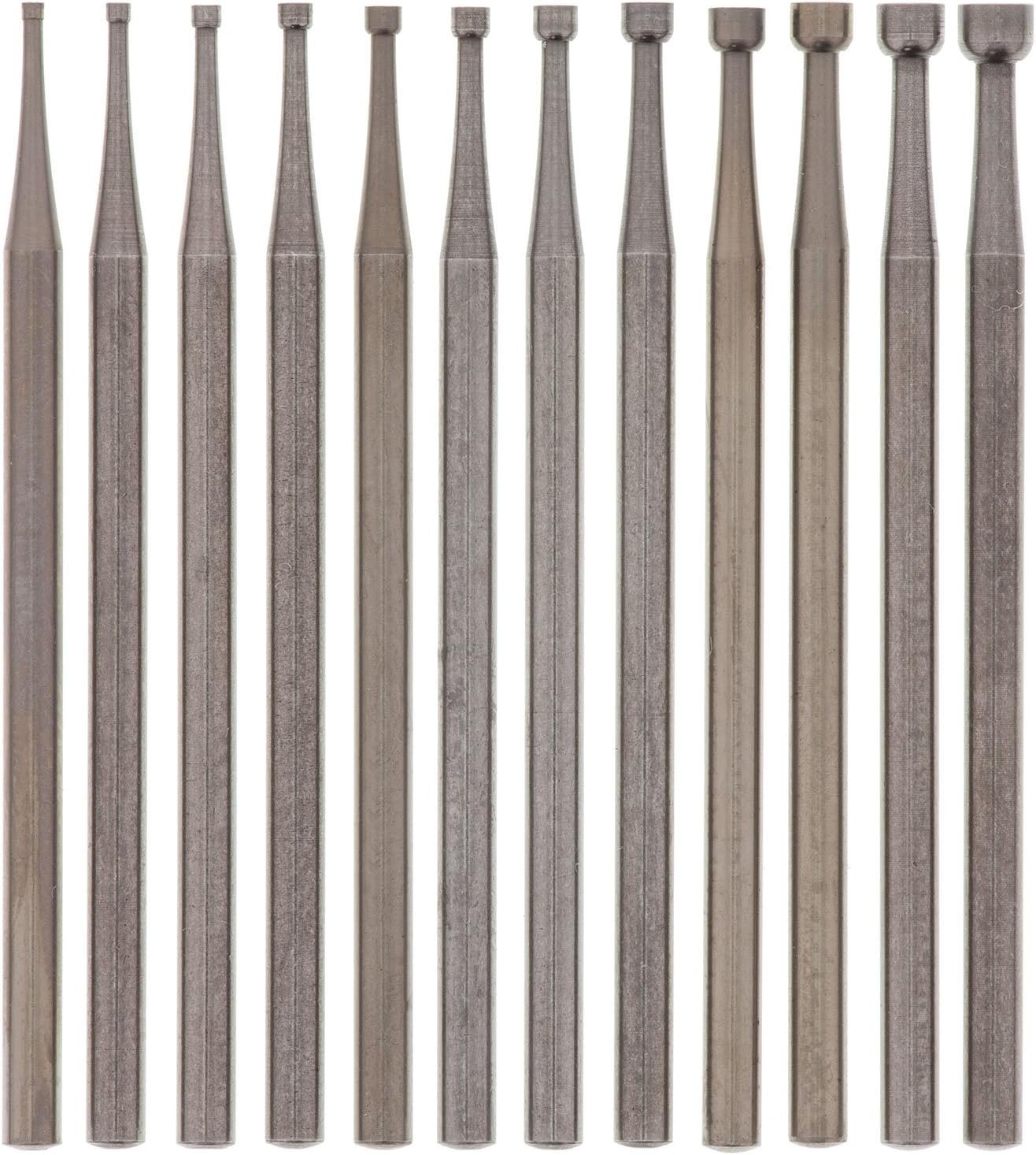 12 Piece Round Cup Burs Set
