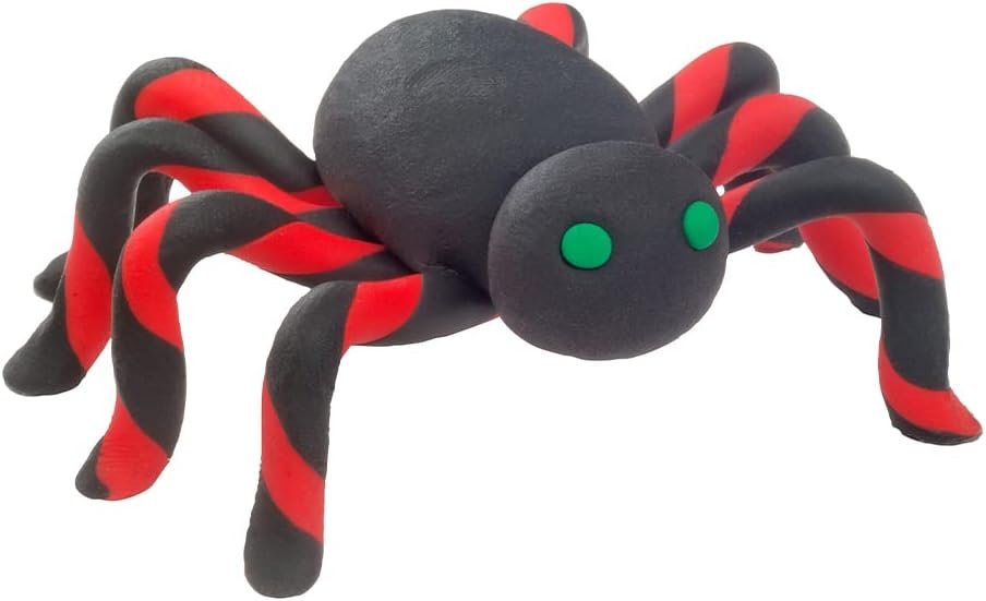 Sculpey Bake Shop Bendy Polymer Oven Bake Clay, 8 unique color set, pieces become rubbery and super flexible after baking, 2 modeling tools, made for creating holiday, figurines and school projects.