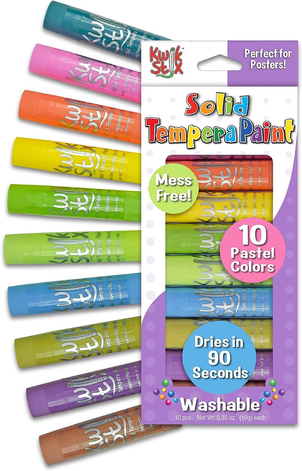 The Pencil Grip Kwik Stix Solid Paint Pens