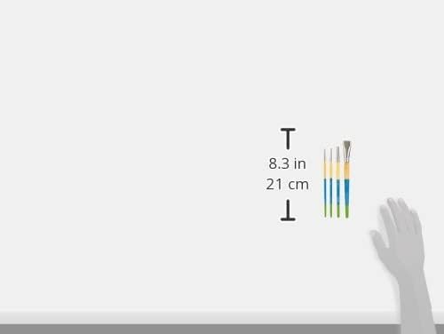 Princeton Snap Paintbrush Set, White