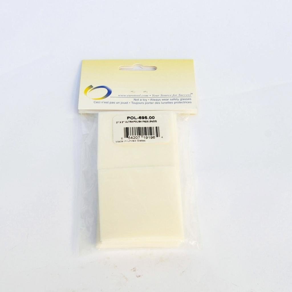 Ultra-Polish Pads - 2 X 2 Inches, Pack of 20 | POL-695.00