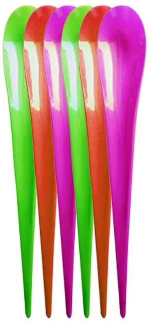 Ranger Embossing Powder Bundle, Red Tinsel, Green Tinsel, Gold Tinsel, Silver Tinsel, Frosted Crystal and Blue Tinsel and 6X Pixiss Craft Spoons