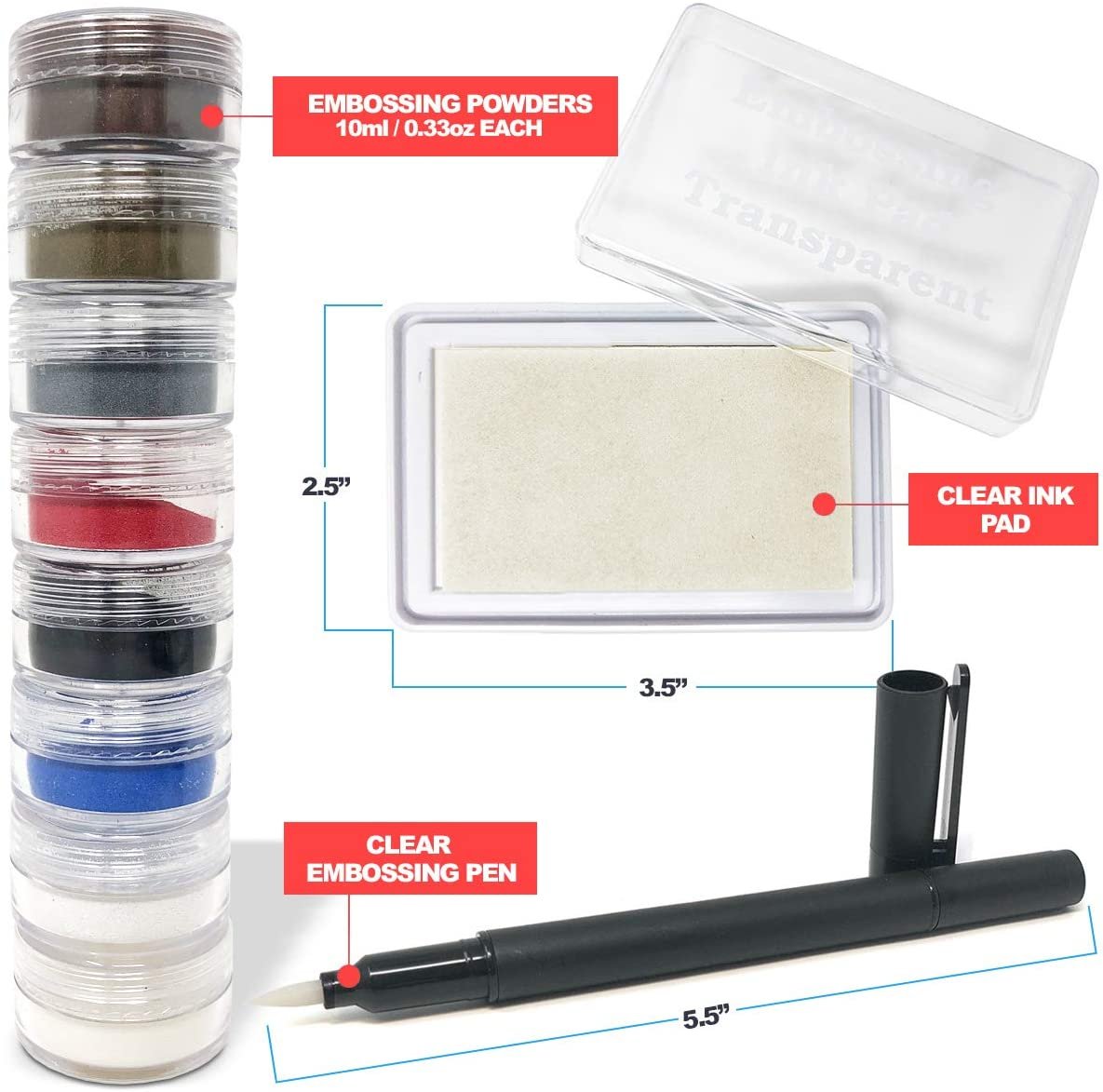 PIXISS Embossing Starter Kit