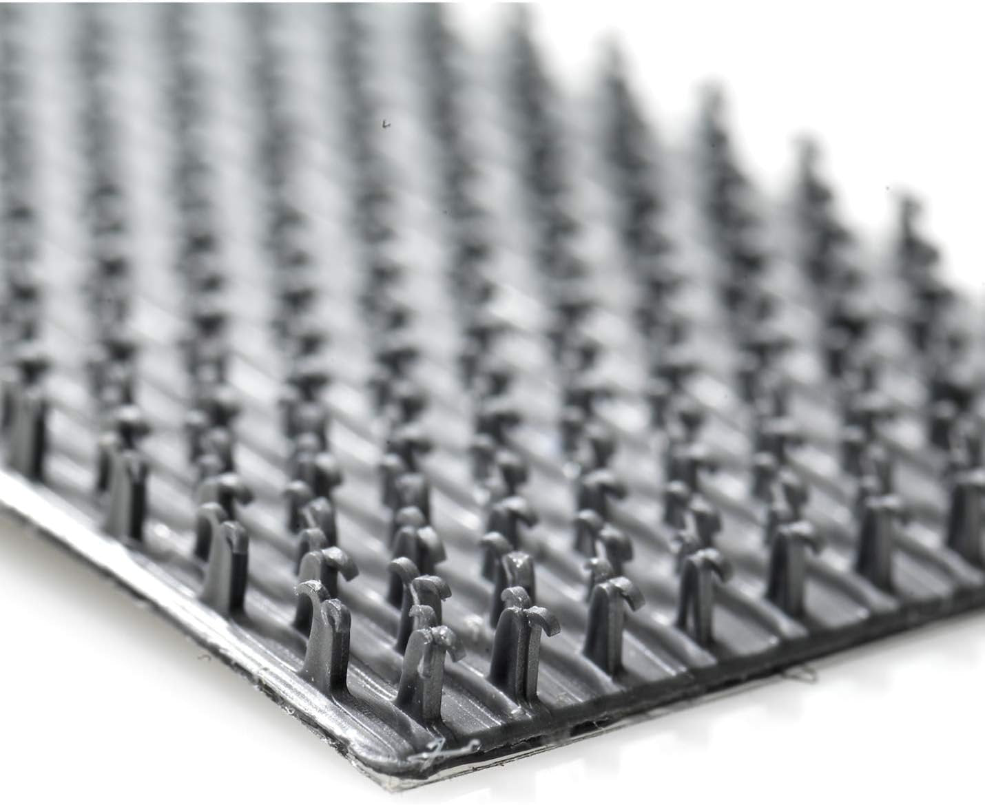 VELCRO Brand Industrial Fasteners Extreme Outdoor Weather Conditions Professional Grade Heavy Duty Strength Holds up to 15 lbs on Rough Surfaces, 4in x 1in (5pk), Strips, Gray
