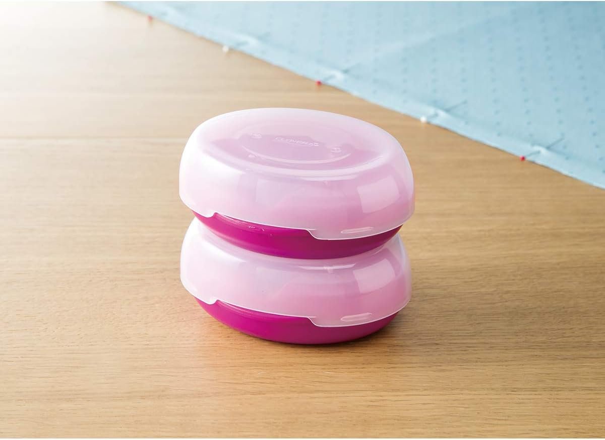 CLOVER Magnet Pin Caddy, Bordeaux, 4 Height x 31 Length x 1.4 Width