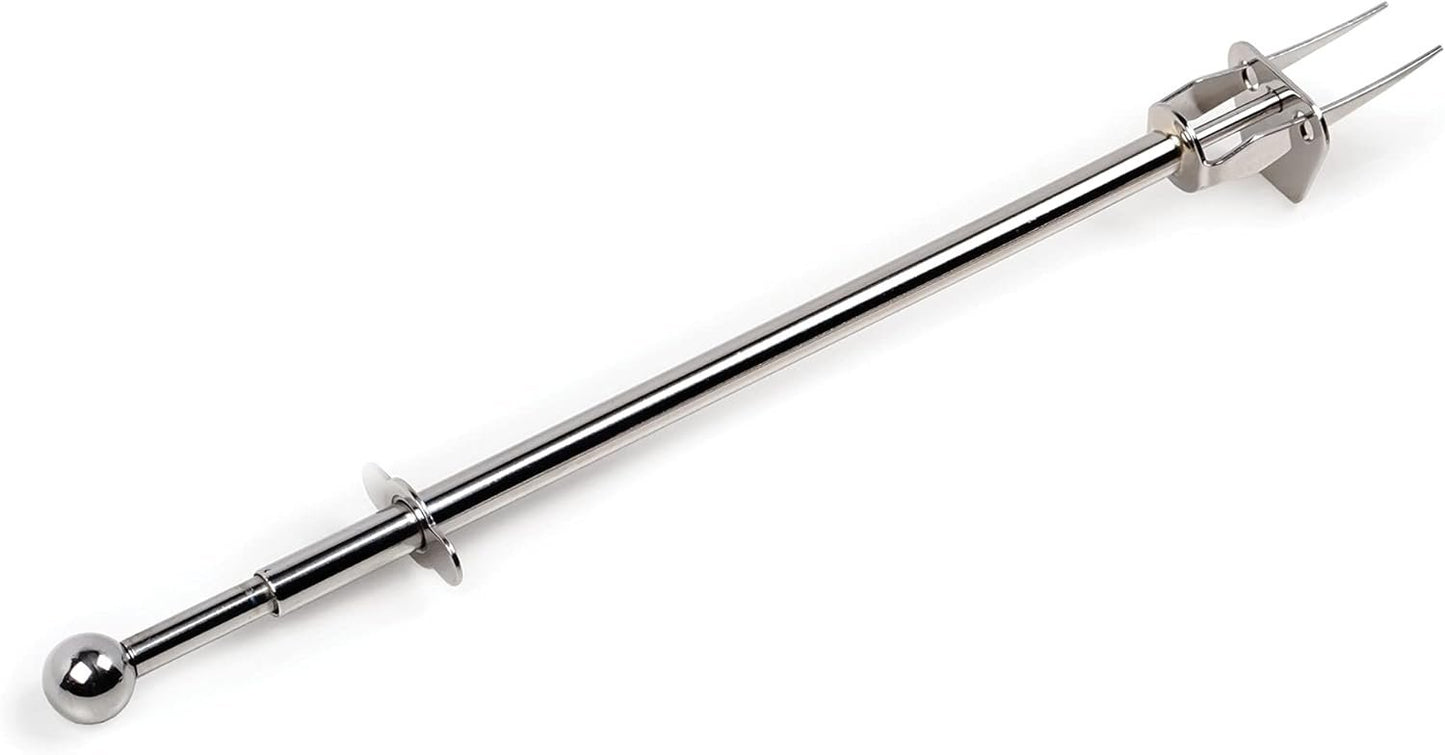 RSVP Endurance 18/8 Stainless Steel Long-Reach Pickle Fork, 8-1/2- Inch