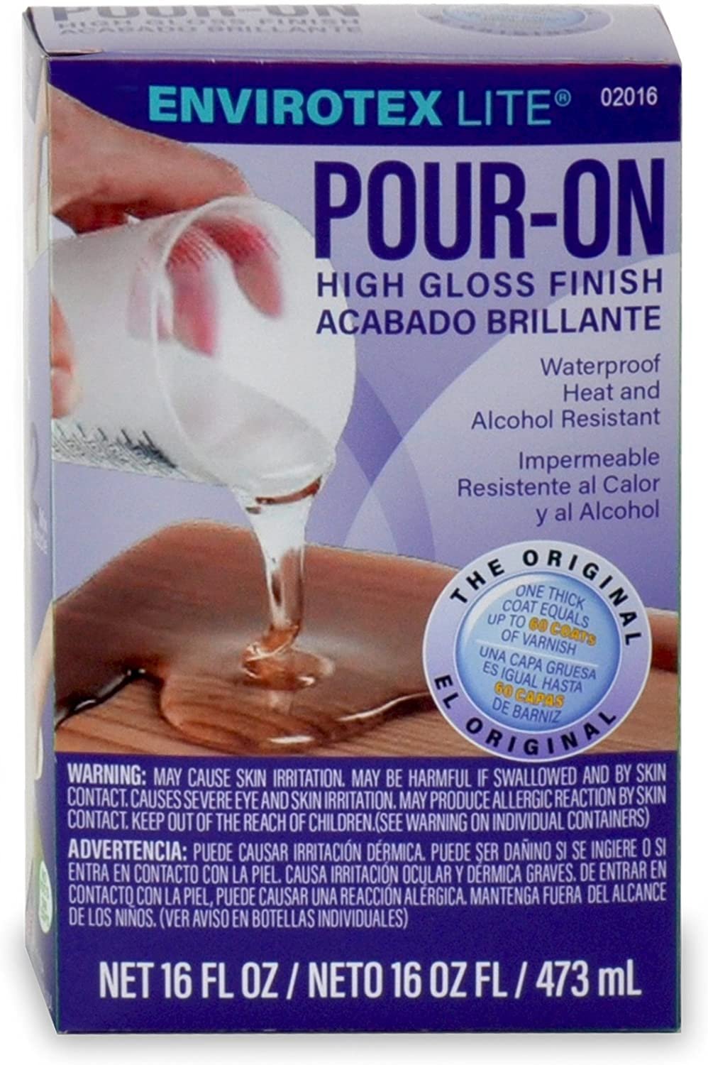 Environmental Technology 16-Ounce Kit Lite Pour-On, High Gloss Finish (2016)