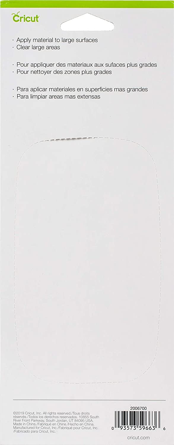 Cricut XL Scraper, Mint, Extra-Large Cricut Vinyl Weeding Tool (5.75" x 3.25"), Vinyl Scraper Tool for Larger Projects, Quickly Clear Cutting Mats, Works with Iron-On, Paper, Vinyl & More