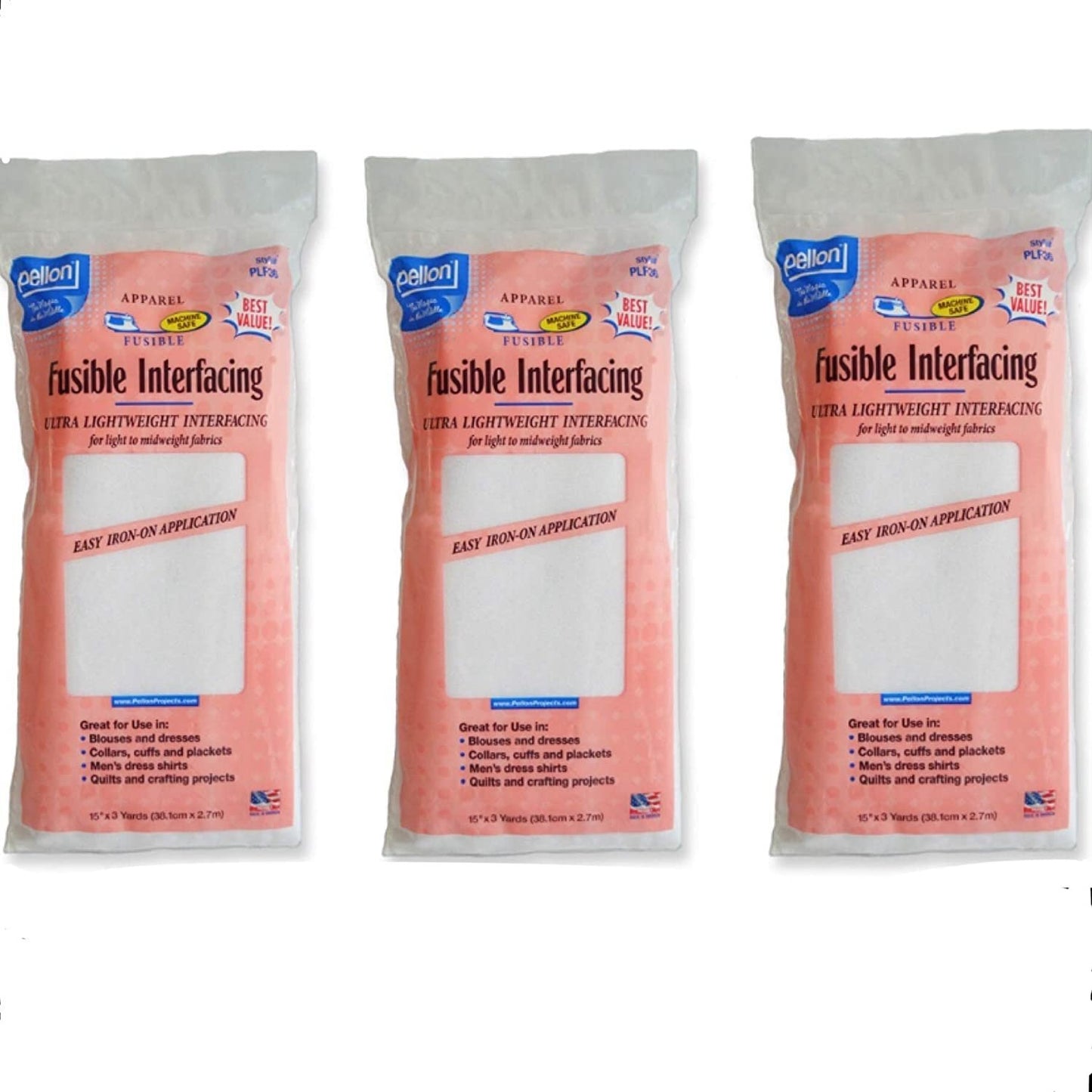 White Fusible Interfacing