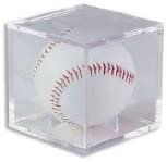 Ultra Pro DR-700394356 (1) One, Ultra-PRO Baseball Cube Holder, Ultra PRO's Baseball Holder is the top of the line Protector & the best way to display & protect Baseballs. No PVC & Acid Free so it will not damage Balls or Autographs, Clear