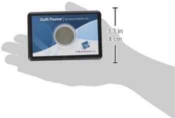 Hancy 2-Ounce Ultimate Quilt Pounce Pad with Chalk Powder, White