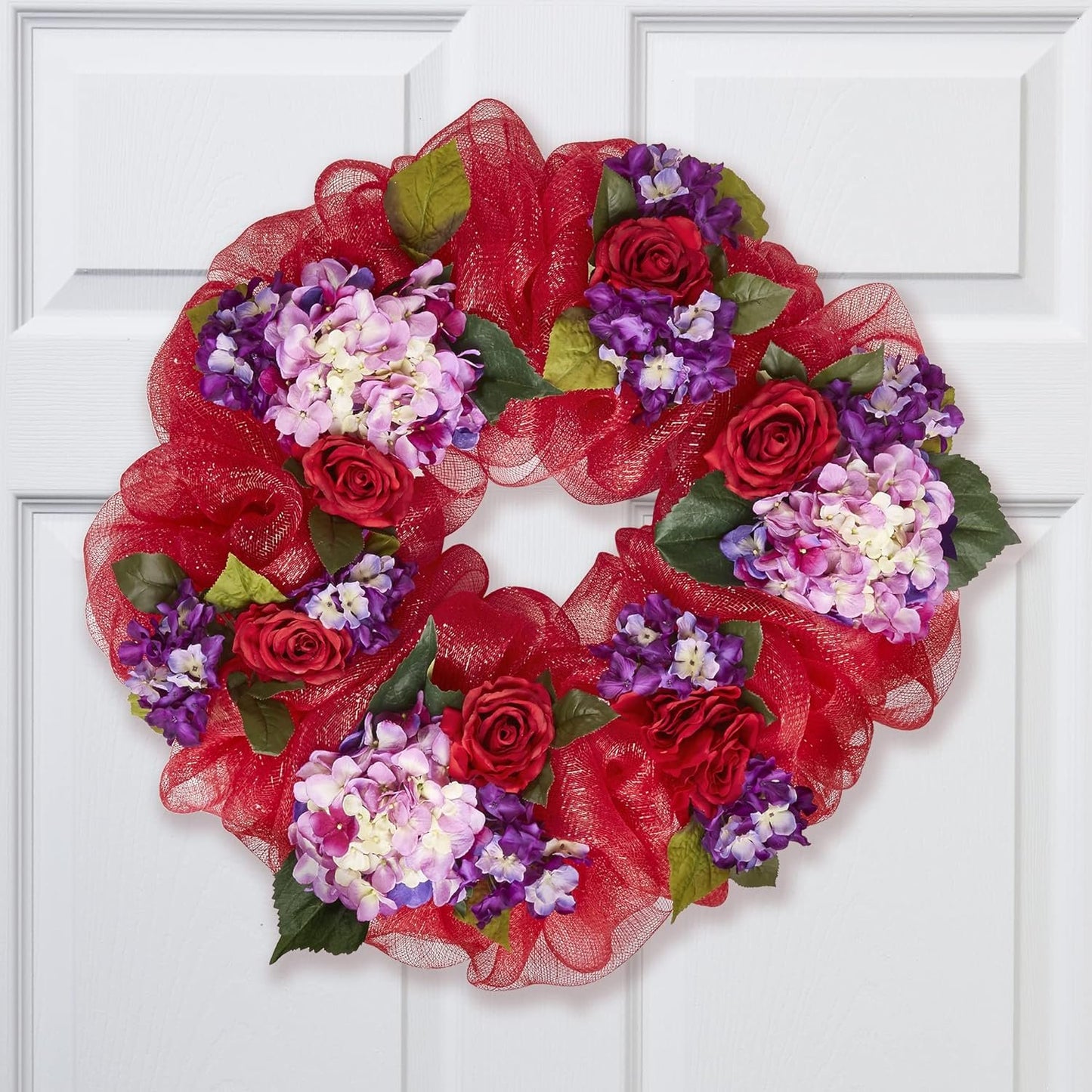 FloraCraft Decorative Mesh 10 Inch x 10 Yard Red