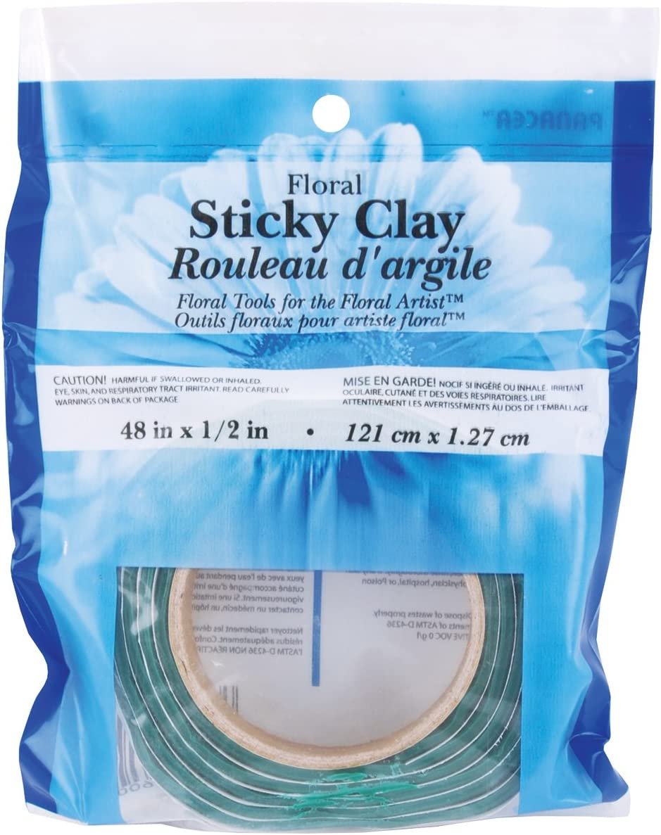 Floral Sticky Clay 4'-Green