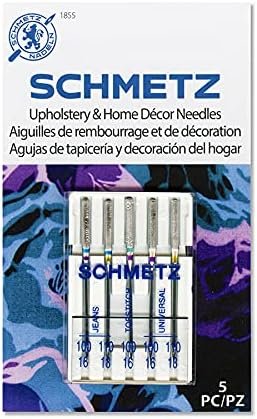 Schmetz Upholstery & Home Decor Needles-Machine, None 10