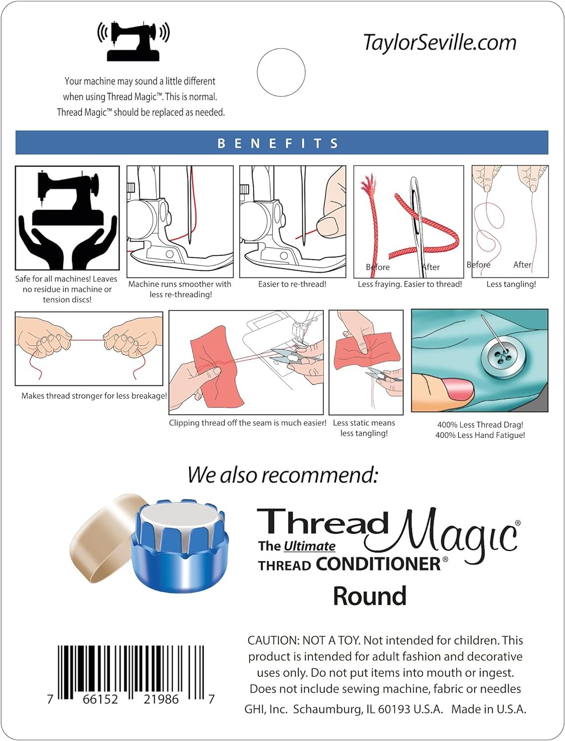 Taylor Seville Thread Magic Square