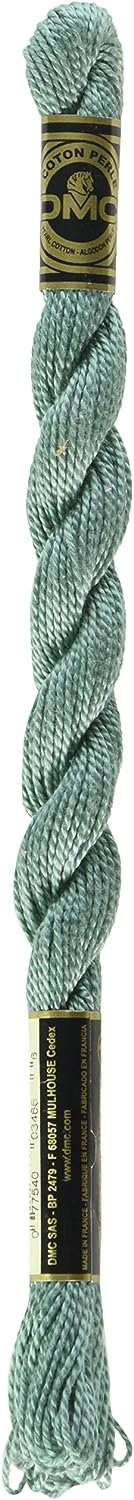 DMC 115 5-502 Pearl Cotton Thread, Blue Green, Size 5
