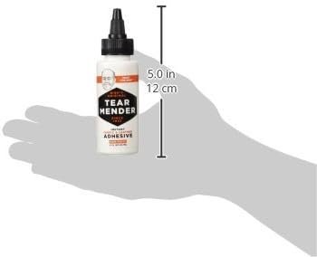 Tear Mender Instant Fabric and Leather Adhesive, 2 oz Bottle, TG-2
