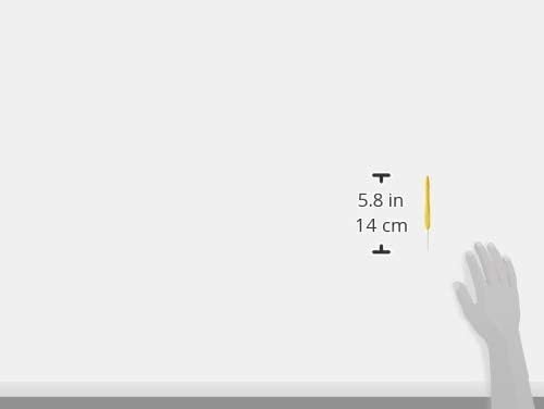 Clover 1041/C Yellow Amour Crochet Hook, Size C, 2.75mm