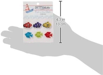 Buttons Galore Exotic Fish, 0.6, Multi-Colour