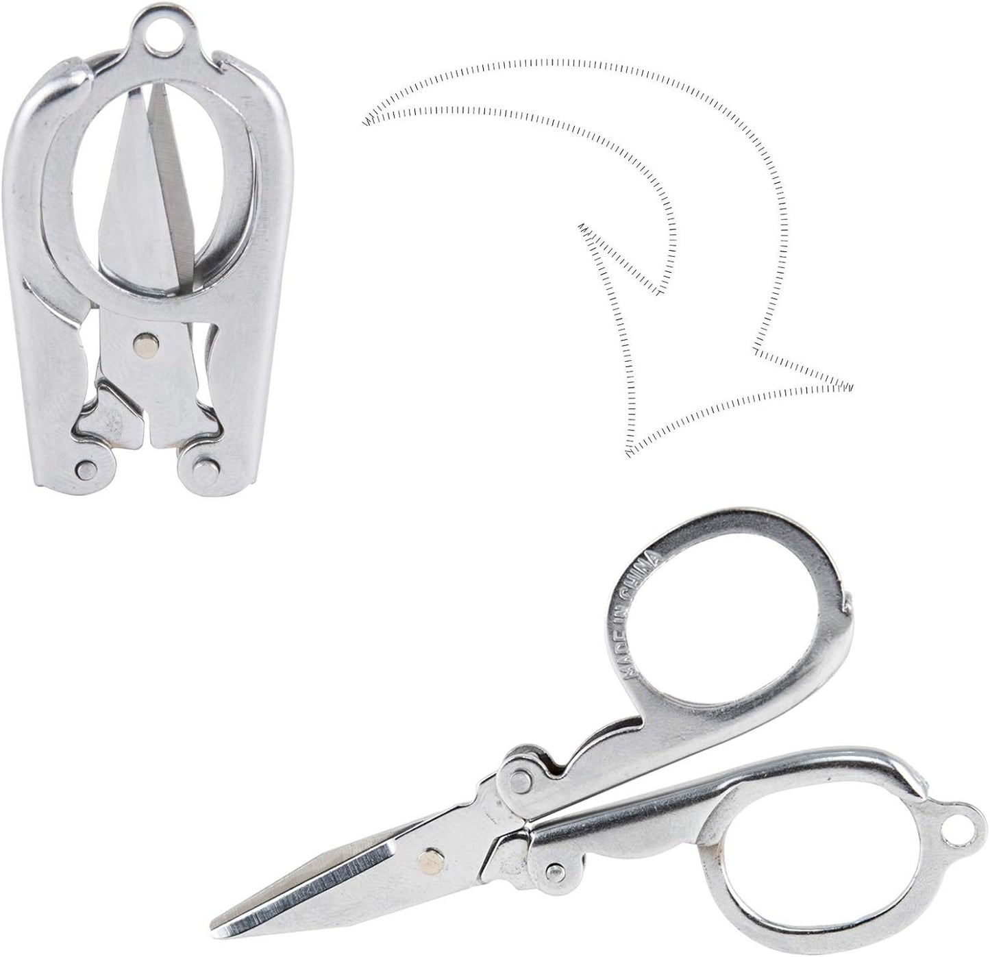 SINGER 00151 Folding Travel Scissors, 3-Inch