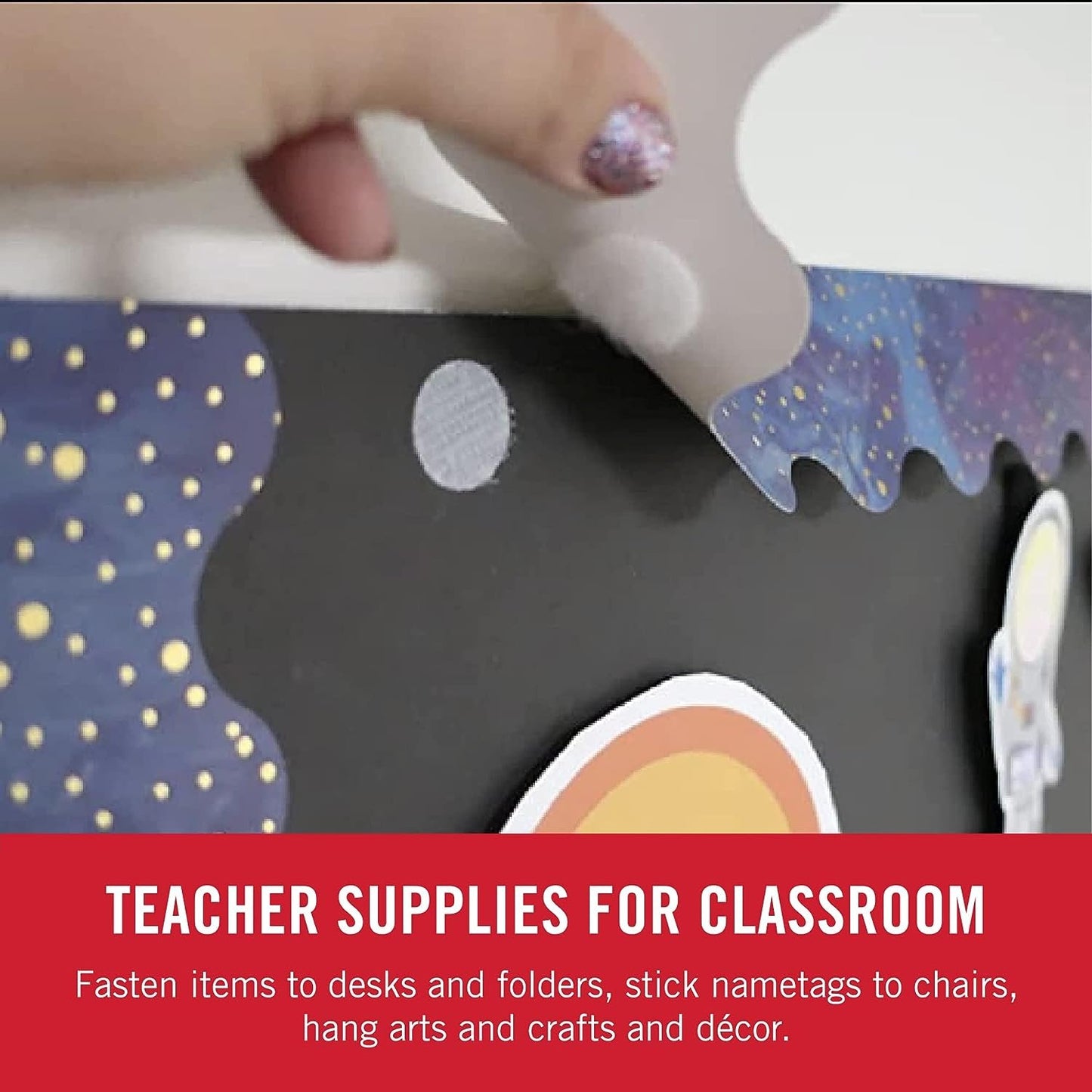 VELCRO Brand - Thin Fasteners - Press and Close