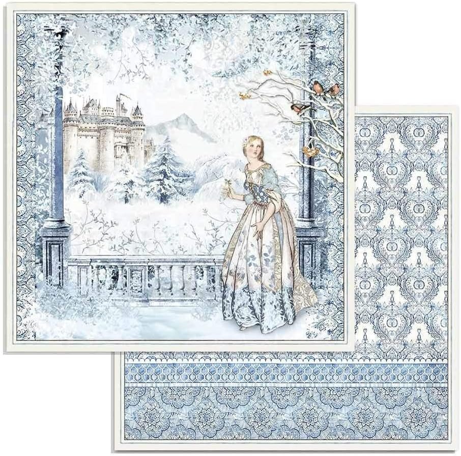 STAMPERIA INTL, KFT (3PL) Paper PAD 12X12 10PK WNTR, Winter Tales, 10 Designs/1 Each