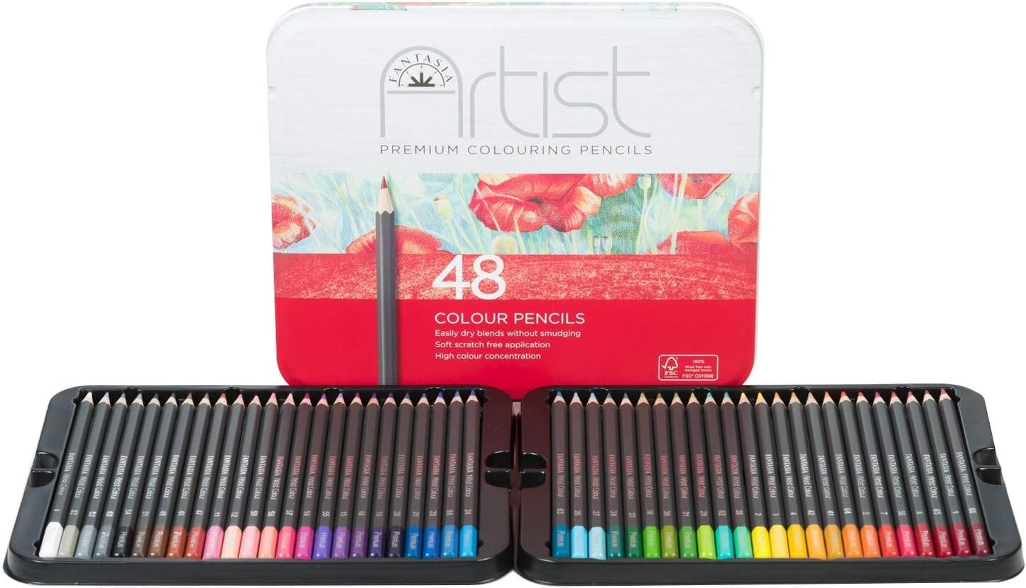 SILVERLEAD/FANTASIA Fantasia Color PENCL 48/PKG, One Size