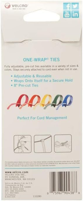 VELCRO Brand ONE-WRAP Ties | For Cables