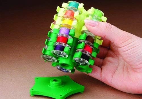 CLOVER Stack 'n Store Bobbin Tower with Nancy Zieman-3-1/2 X3-3/4
