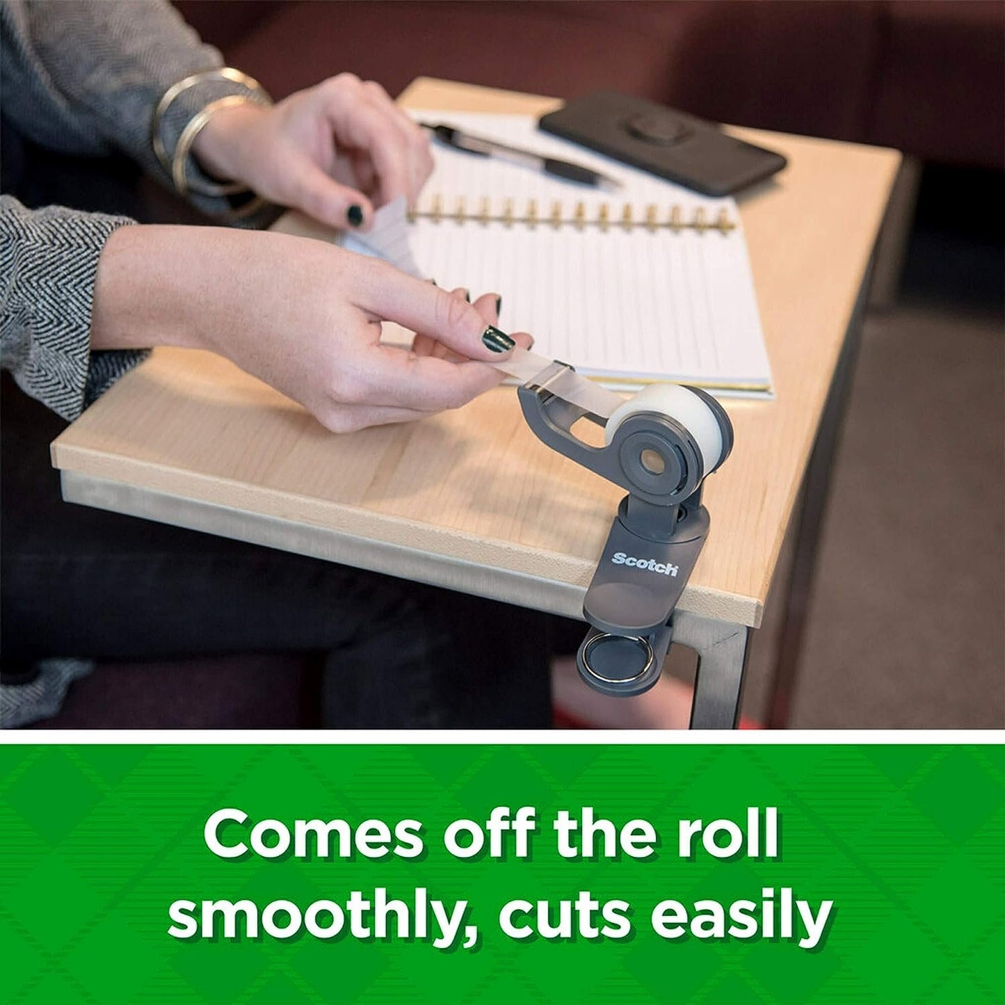 Scotch Double Sided Tape with Dispenser, Narrow Width,(VAR)
