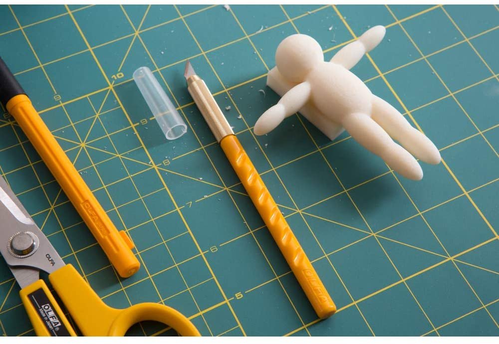 OLFA 9153US AK1/5B Standard Art Knife with 5 Blades Pixiss