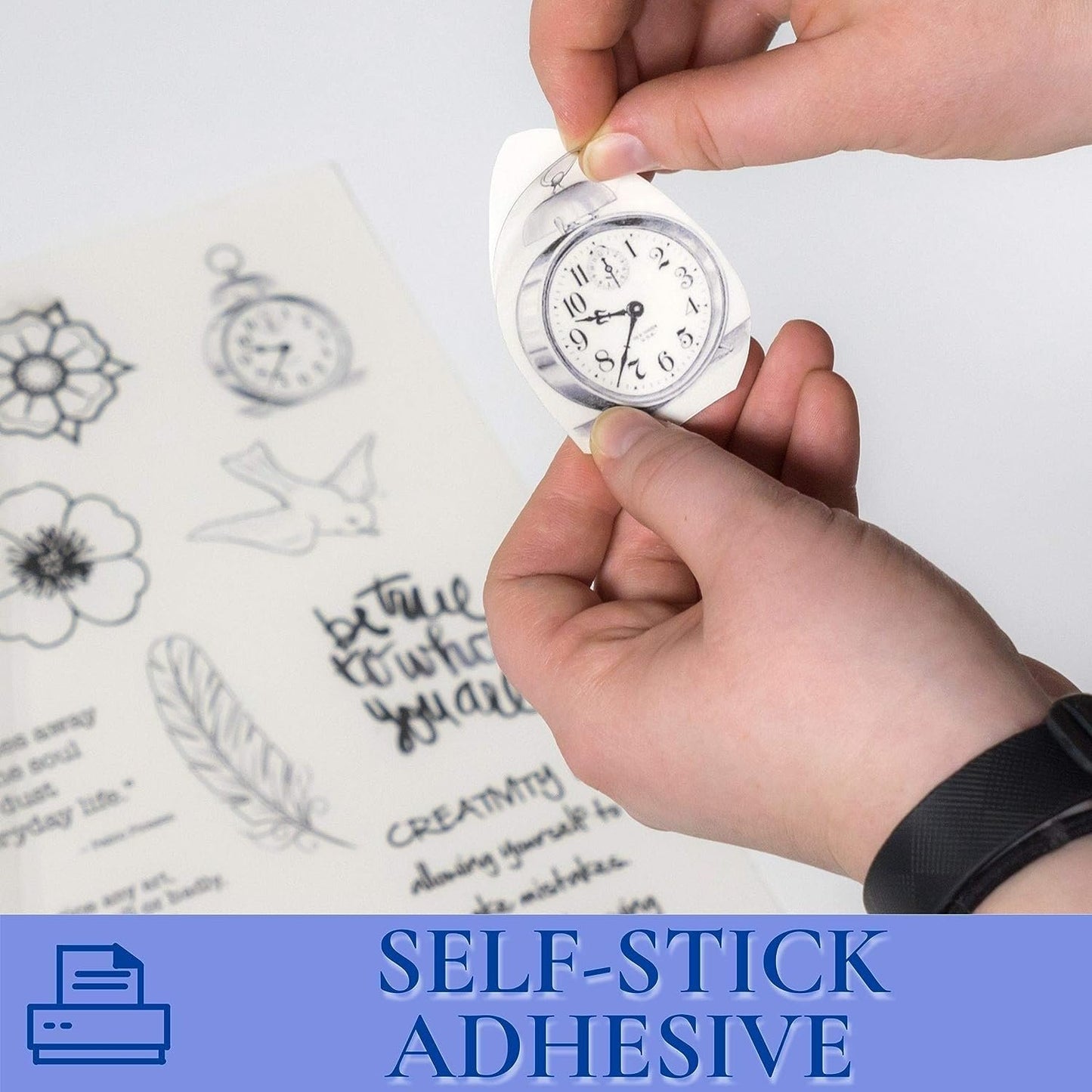 Grafix KCI811-6 Ink Jet Film, 8-1/2-Inch by 11-Inch, 6-Pack, Clear