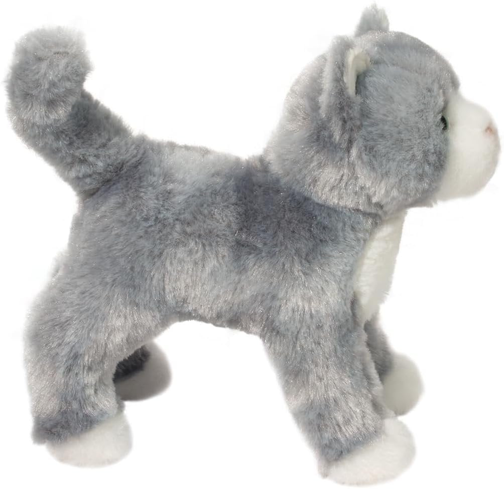Douglas Scatter Gray Cat Plush Stuffed Animal